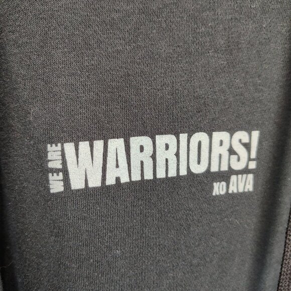 Nike We Are Warriors Hoodie Size XXL Black Embroidered Swoosh Logo Blue Tag - Picture 5 of 13